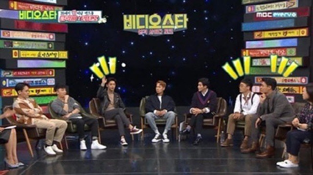 그룹 클릭비 출신 오종혁, 유호석, 하현곤, 노민혁은 지난해 11월 MBC에브리원 예능 비디오스타에 출연했을 당시 열애 사실을 밝혔다. / MBC에브리원 비디오스타 캡처