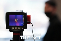 [TF포토] '이달의 소녀 쇼케이스'에 등장한 열 감지 카메라