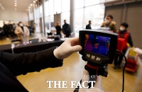 [TF포토] 이달의 소녀 쇼케이스, '입장 시 체온 측정 필수!'