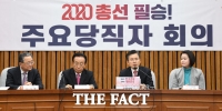 [TF사진관] '2020 총선 필승!' 회의 주재하는 황교안 대표