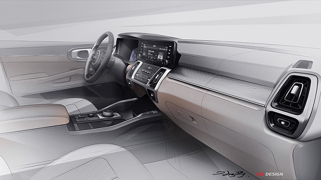 기아차는 4세대 쏘렌토의 실내 디자인의 가장 큰 특징으로 기능적 감성을 꼽았다. /기아차 제공