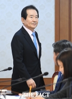 [TF포토] 양성평등위원회 참석하는 정세균 국무총리