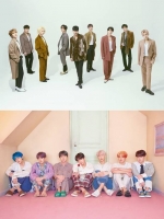  슈퍼주니어vs방탄소년단, '더팩트 뮤직 어워즈' 온라인 투표 '초박빙'