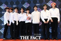 [TF포토] 펜타곤, '진리의 블랙-화이트 패션'