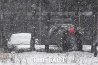 [TF포토] 대설주의보 내려진 서울