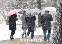 [TF포토] 눈 내리는 서울