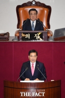 [TF포토] 목소리 높이는 심재철