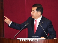 [TF포토] 손짓하는 심재철