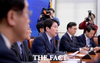 [TF포토] 정책조정회의 참석한 이인영 원내대표