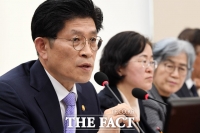 [TF포토] 국회 출석한 노형욱