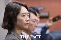 [TF포토] 기자회견 마친 고민정 전 대변인