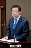 [TF포토] 업무 보고하는 박원순 서울시장