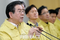 [TF포토] 코로나19 브리핑하는 박원순 서울시장