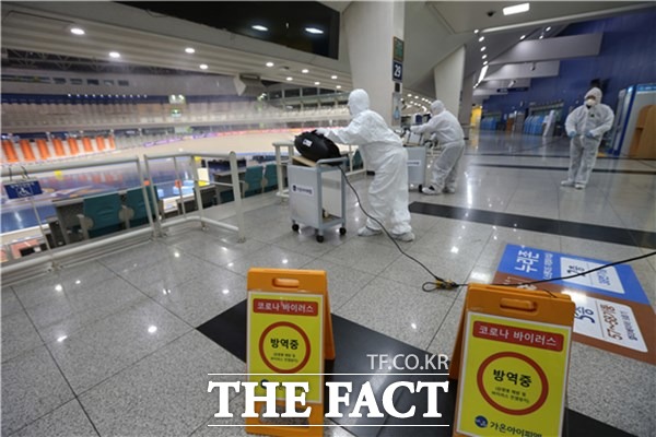 경륜경정총괄본부가 휴장기간을 늘리면서 코로나19 방역 활동을 강화하고 있다./경륜경정총괄본부 제공