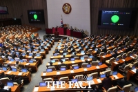 [TF포토] '국회, 코로나 3법 통과'