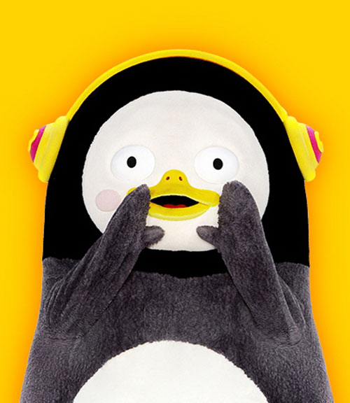 광동제약은 출시 20년을 맞은 비타500의 테마를 나를 위한 건강한 비타민C로 정하고 펭수(사진)를 모델로 기용했다. /광동제약 제공