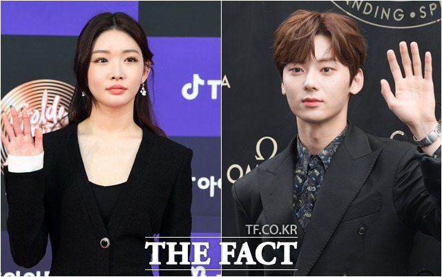 가수 청하(왼쪽)와 그룹 뉴이스트 황민현이 코로나19 검사 후 음성 판정을 받았다. /더팩트DB