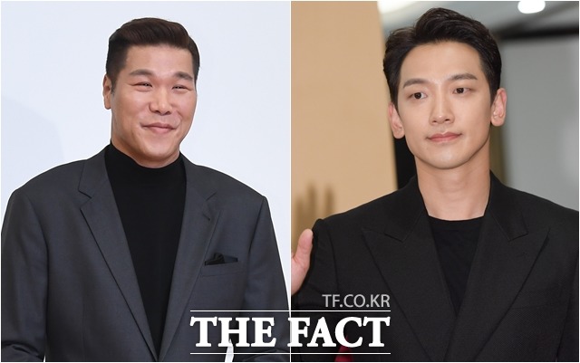 코로나19 사태로 임차인들이 어려움을 겪자 방송인 서장훈(왼쪽)과 비가 자신의 건물 임대료를 인하했다. /더팩트DB