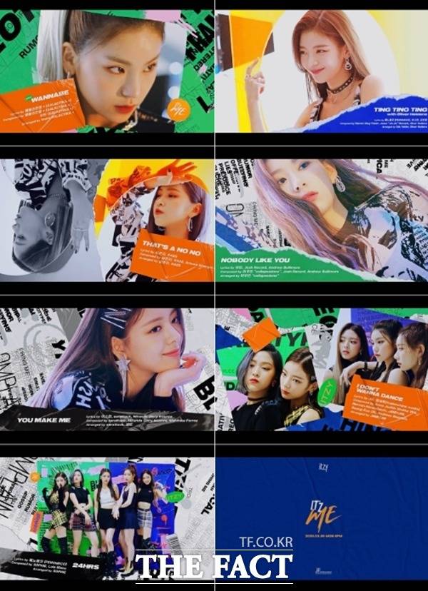 ITZY(있지)가 8일 컴백 하루를 앞두고 새 앨범 ITz ME(있지 미)의 온라인 커버 이미지를 공개했다. ITZY는 하이틴 영화를 떠올리게 하는 콘셉트를 적용해 1020세대의 관심 끌어모으기에 나선다. /JYP엔터테인먼트 제공