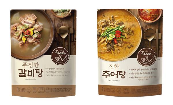 종합식품기업 아워홈이 상온에서 보관이 가능한 보양 국·탕류 간편식 2종을 신규 출시했다. /아워홈 제공