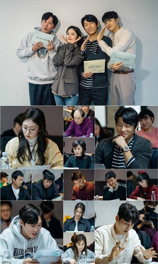 tvN 오 마이 베이비에 출연하는 배우들이 대본 리딩에서부터 캐릭터에 녹아든 모습을 보여줘 기대감을 높였다. /tvN 제공
