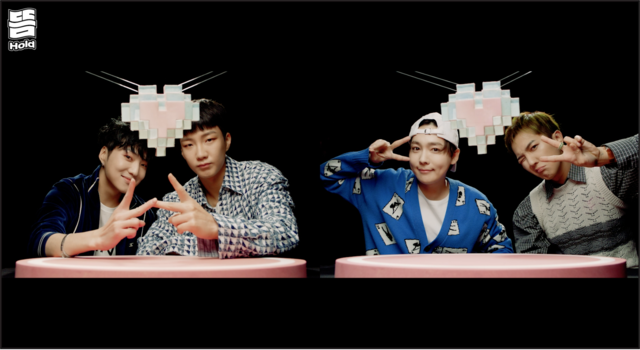 tvN 예능 신서유기에서 손가락 신공으로 송가락 애칭을 얻은 송민호가 직접 아이디어를 내서 만든 손가락 댄스는 뜸(Hold)의 기대 요인 중 하나다. /YG엔터 제공