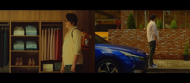 故(고) 문지윤이 마지막으로 촬영한 자동차 광고는 오는 4월 7일 공개된다. /가족이엔티 제공