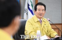 [TF포토] 정세균, 송파구 코로나19 자가격리 실태 현장점검