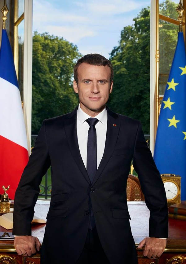 프랑스가 4일 바칼로레아 시험을 전격 취소했다. 사진은 에마뉘엘 마크롱 프랑스 대통령. /더팩트 DB