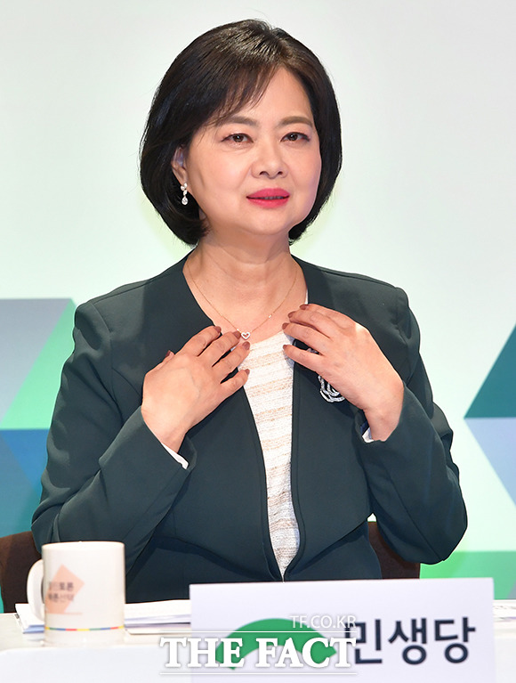 정혜선 민생당 비례대표 후보(1번)