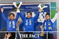 [TF포토] 파주 총선 지원사격 나선 이낙연