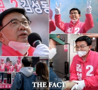 [TF사진관] '젊은 세대와 소통', 홍대 거리 찾은 김성동