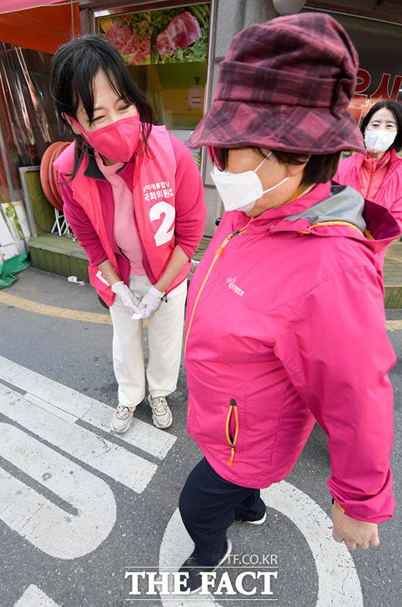 안녕하세요 오세훈 후보 부인입니다