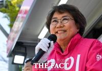 [TF포토] 지지 호소하는 동대문을 이혜훈 후보