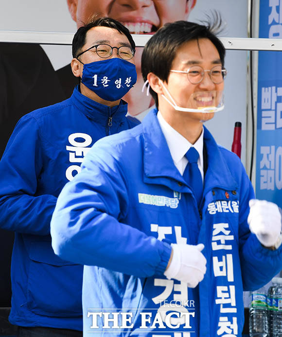 장경태 지원사격 나선 윤영찬