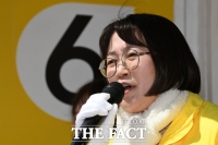 [TF포토] 지지 호소하는 추혜선