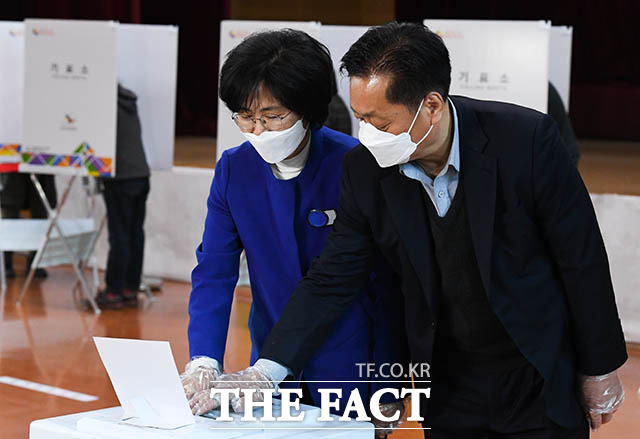 사전투표 완료!