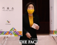 [TF포토] 투표하는 심상정 정의당 대표