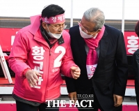 [TF포토] 대화하는 김종인-황교안