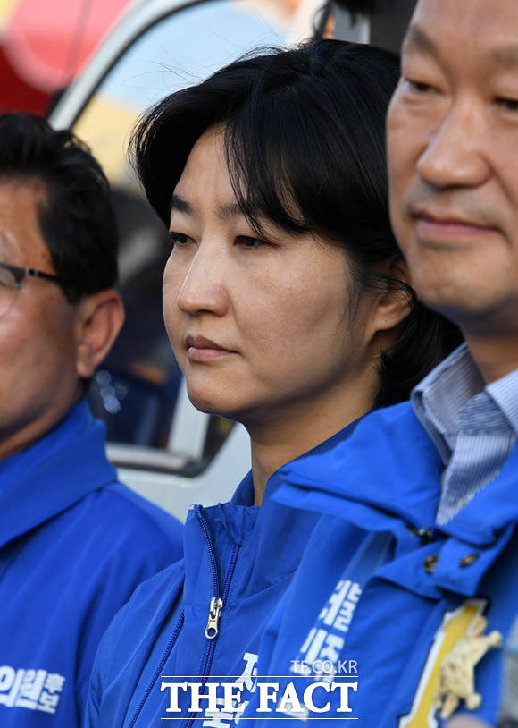 곽상언 후보 부인 및 노무현 전 대통령 딸 노정연 씨