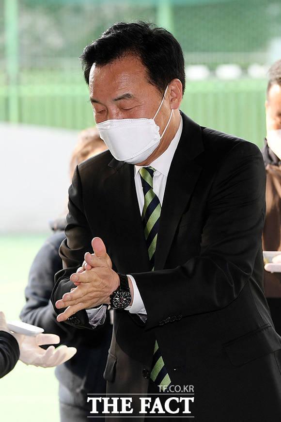 손학규 민생당 상임선대위원장과