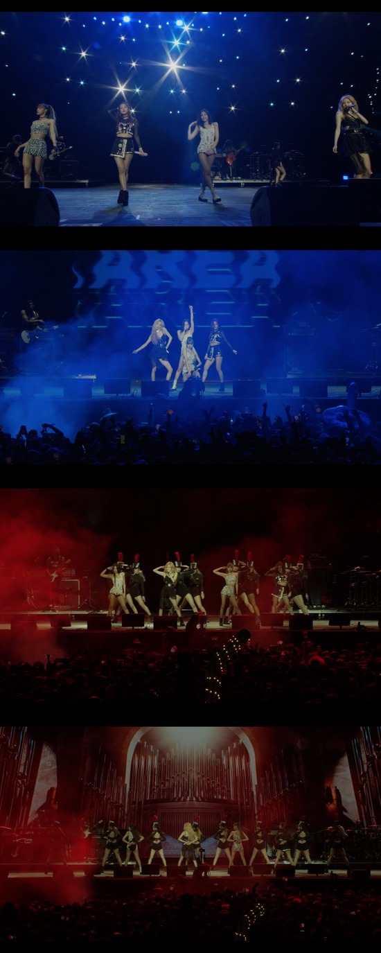 블랙핑크는 지난해 코첼라 밸리 뮤직 앤드 아츠 페스티벌에서 메인 공연을 했다. 당시 무대는 블랙핑크의 레전드로 꼽힌다. 해당 공연 풀버전이 공개됐다. /YG엔터 제공