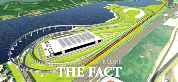 GS건설이 5500억 원(6억3950만 싱가포르달러) 상당의 싱가포르 철도시험선로 공사를 수주했다.