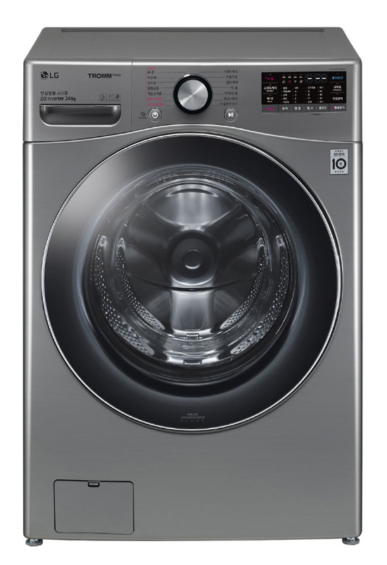 LG전자가 국내 가정용 세탁기 가운데 최대인 24kg 세탁 용량을 자랑하는 LG 트롬 세탁기 씽큐를 이번 주말 출시한다. /LG전자 제공
