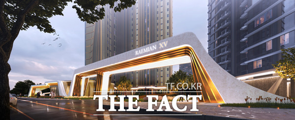 신반포15차는 향후 래미안 원 펜타스로 거듭날 예정이다. 사진은 래미안 원 펜타스 문주 /삼성물산 제공