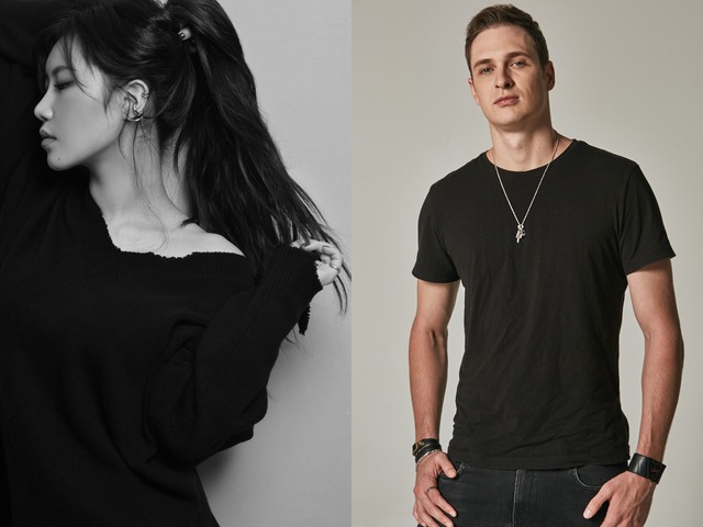 예지(왼쪽)가 지난 3월 발표한 자신의 곡 Home EDM 버전을 24일 오후 6시 공개한다. DJ 페너가 편곡에 참여했다. /제이지스타 제공