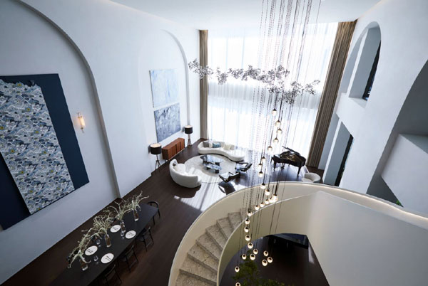 아크로의 이번 주거 컬렉션에는 공간과 어우러지는 예술 작품을 감상하는 묘미를 더했다. /대림산업 제공