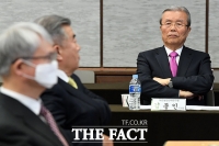 [TF사진관] 미래통합당 고민에 빠진 김종인