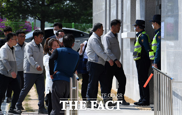 시공사 대표 및 감리회사 등 관계자 모두가 면담에 참석했다.