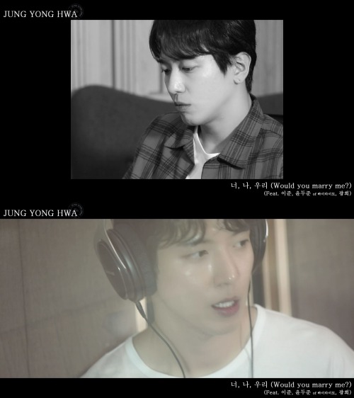 정용화가 신곡 너, 나, 우리 발매를 기념해 랜선 축가 이벤트를 한다. /FNC엔터 제공